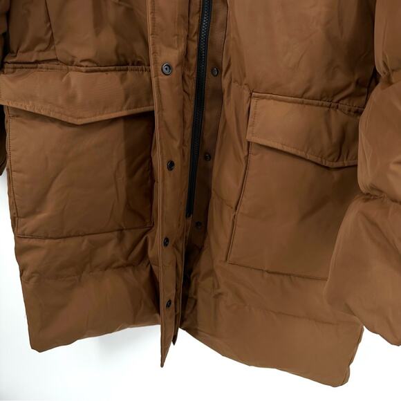 Everlane the ReNew Long Puffer in chestnut Size XL - Picture 7 of 13